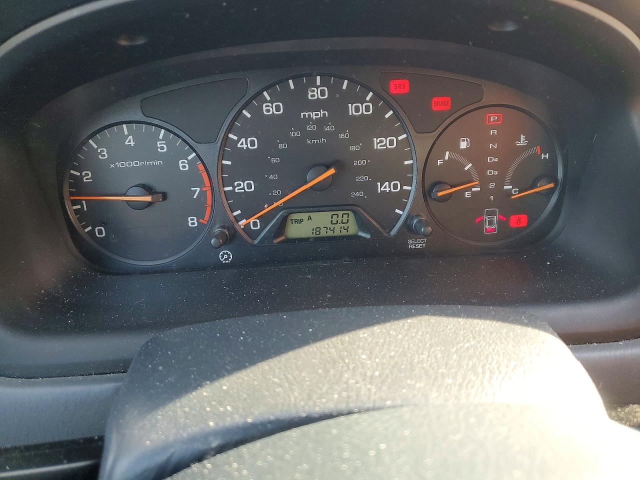 2001 HONDA ACCORD