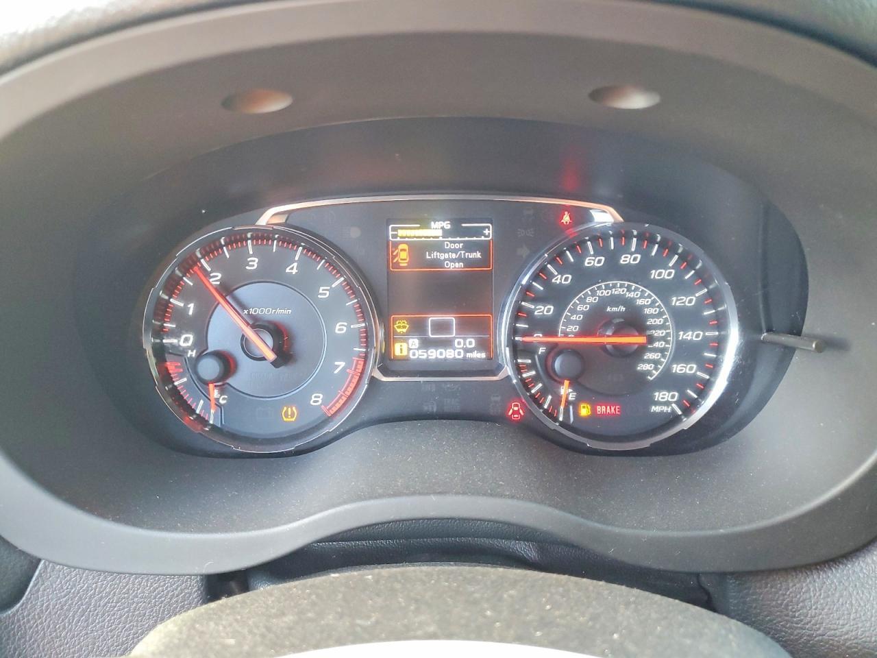 2020 SUBARU WRX