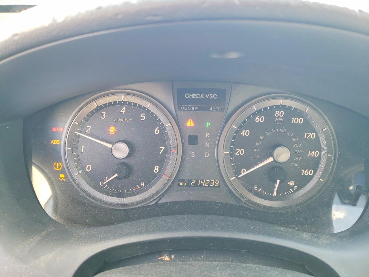 2007 LEXUS ES 350