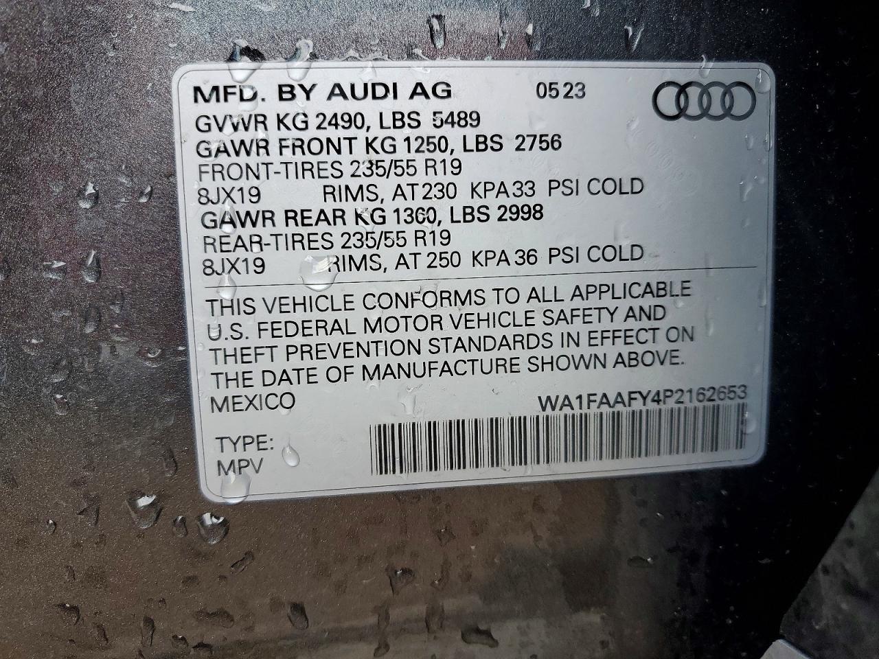 2023 AUDI Q5