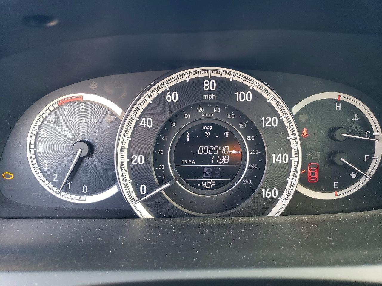 2016 HONDA ACCORD