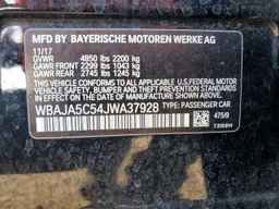2018 BMW 5 series