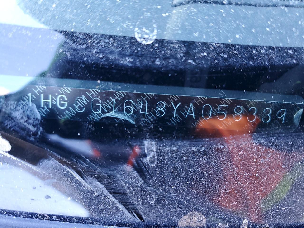 2000 HONDA ACCORD