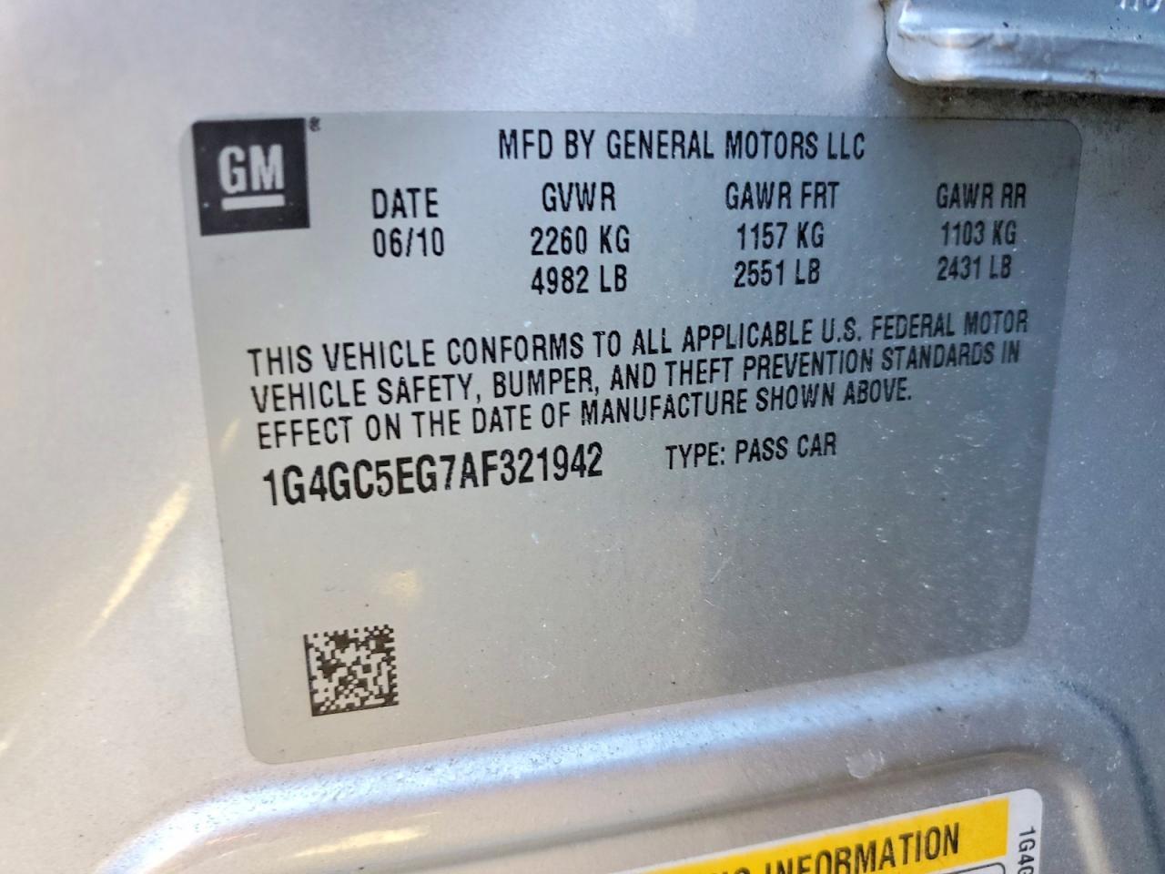 2010 BUICK LACROSSE