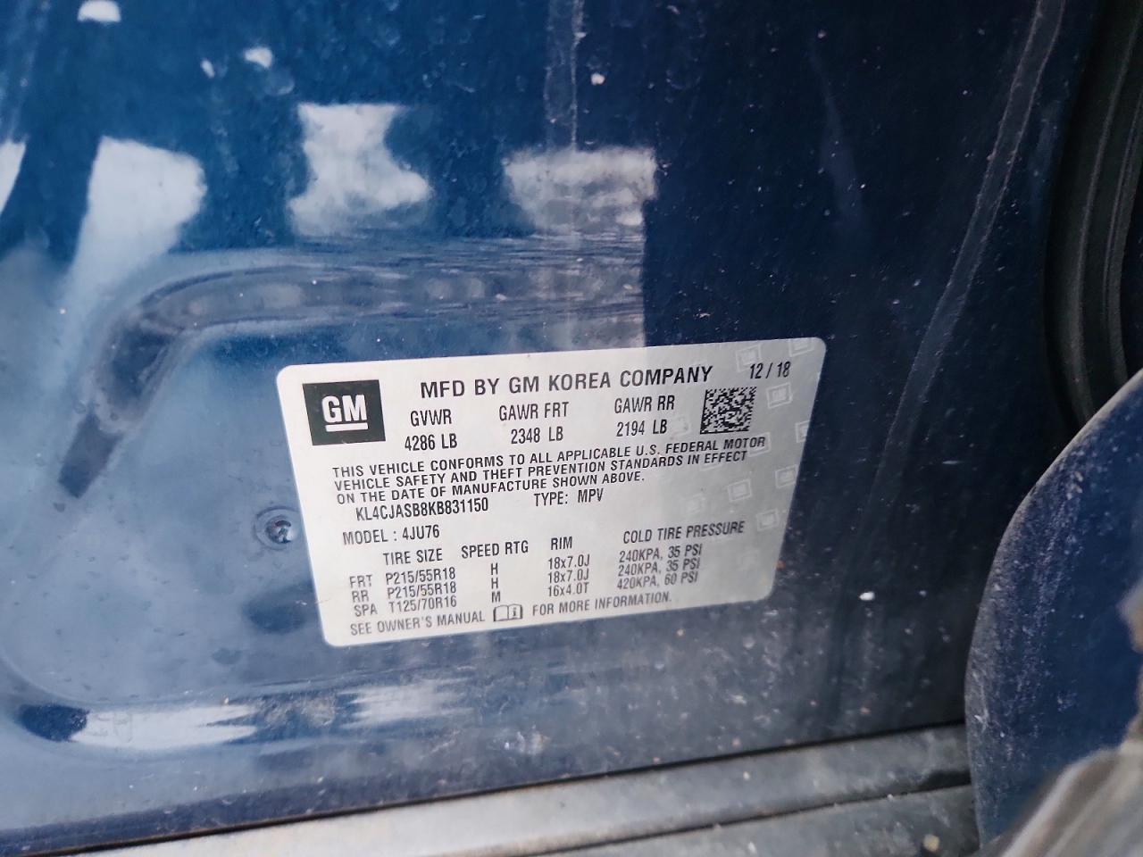 2019 BUICK ENCORE