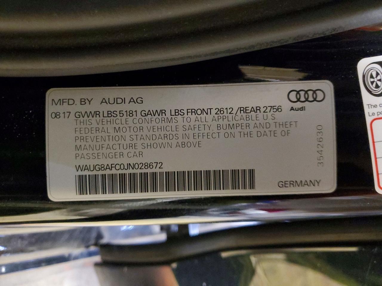 2018 AUDI A6