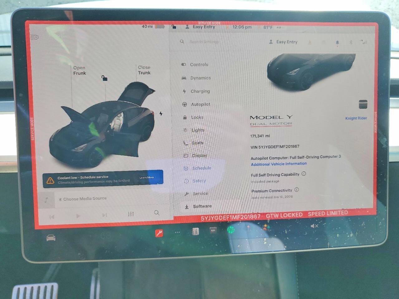 2021 TESLA MODEL Y