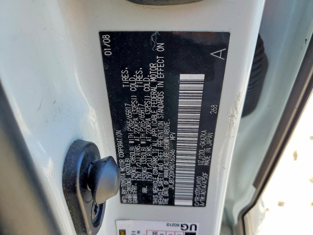 2008 LEXUS Gx 470
