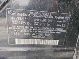 2013 HYUNDAI SONATA