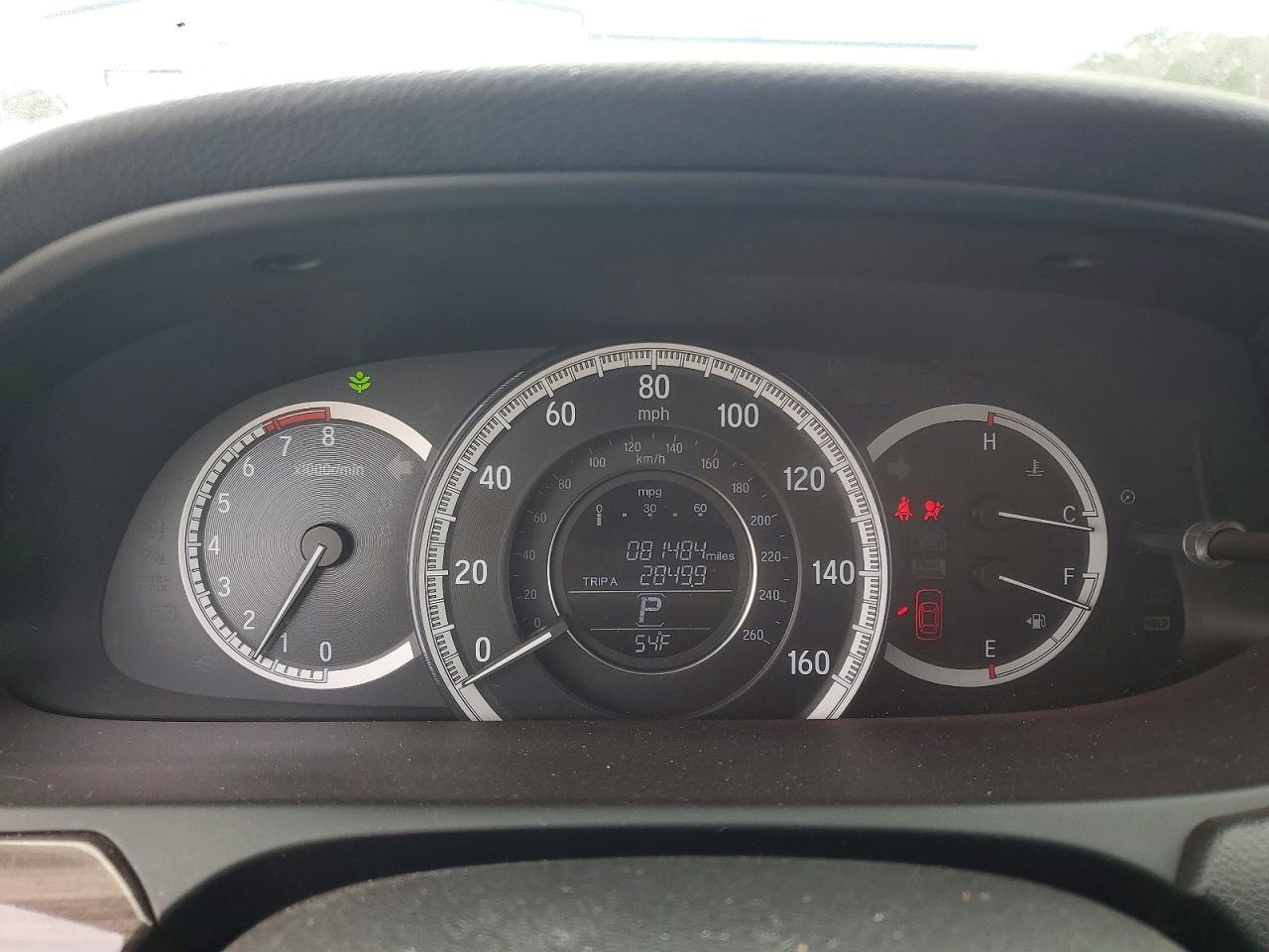 2016 HONDA ACCORD