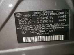 2011 HYUNDAI SONATA