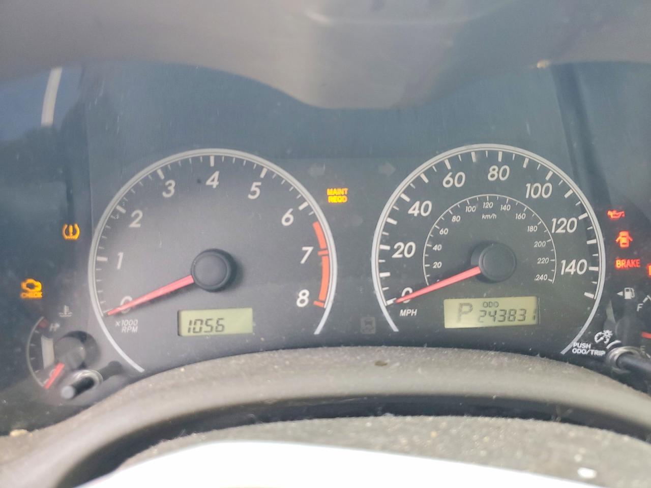 2009 TOYOTA COROLLA