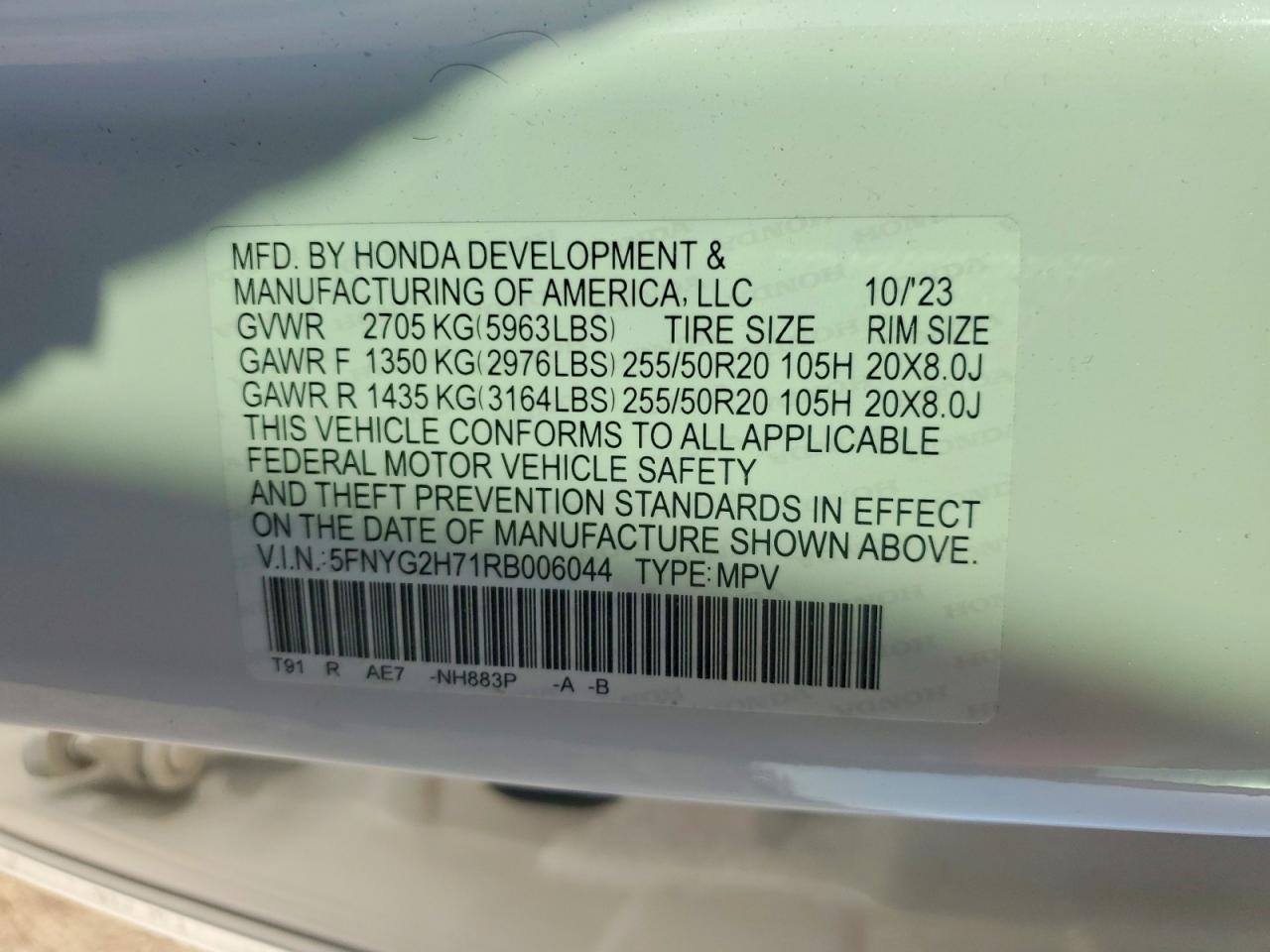 2024 HONDA PILOT