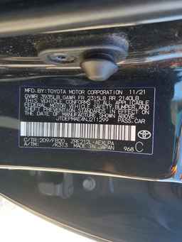 2022 TOYOTA COROLLA