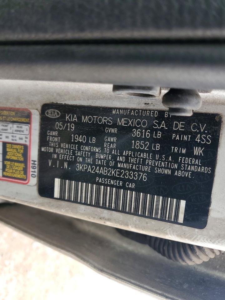 2019 KIA RIO