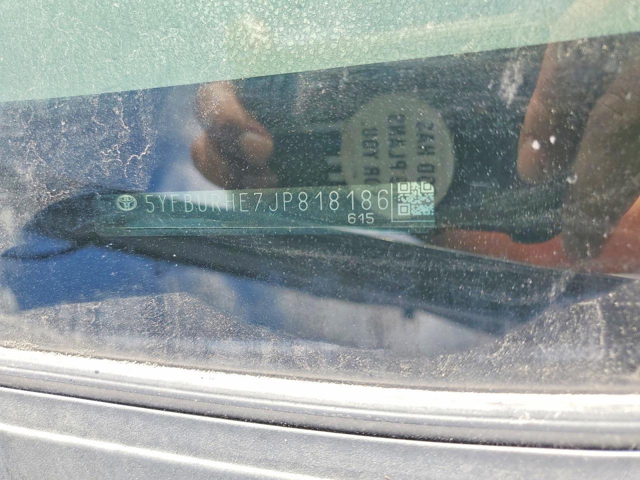 2018 TOYOTA COROLLA