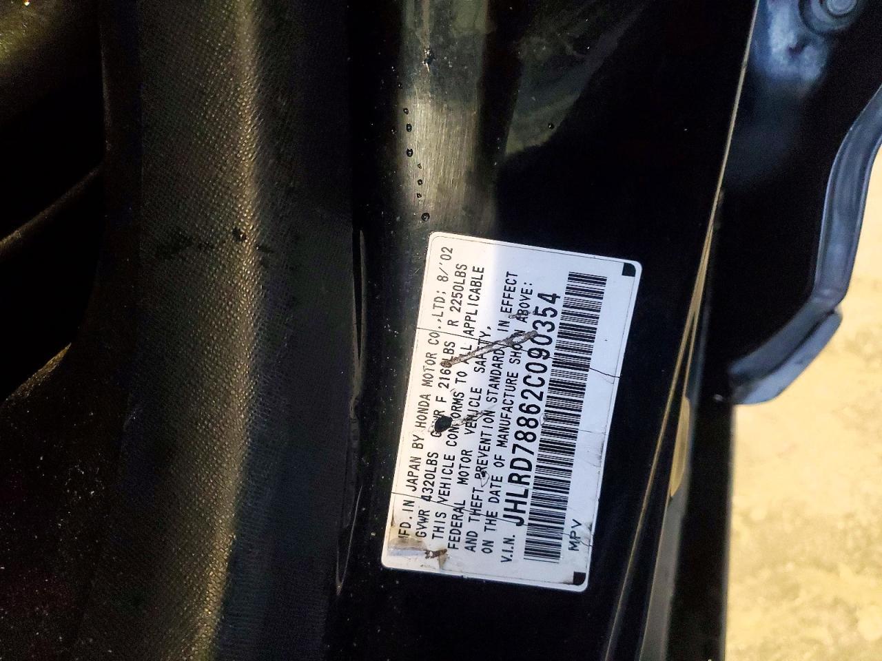 2002 HONDA CR-V