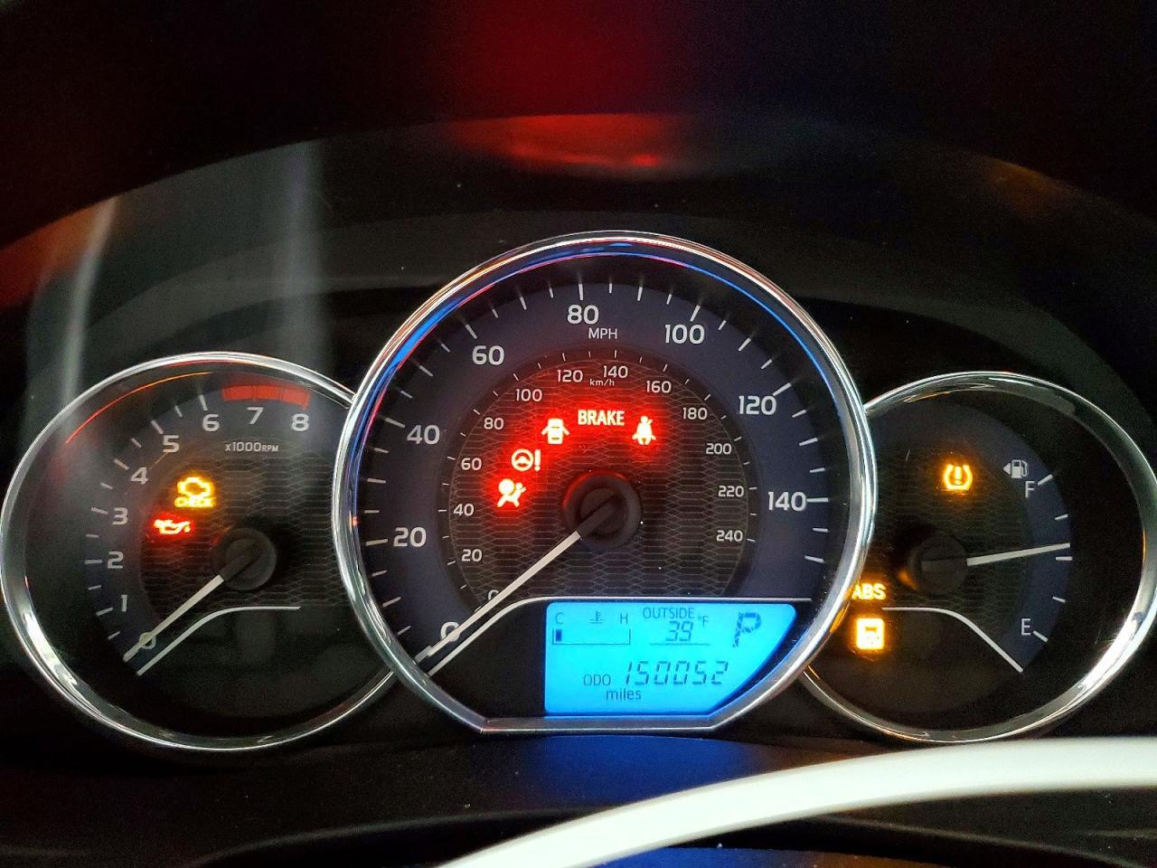 2014 TOYOTA COROLLA