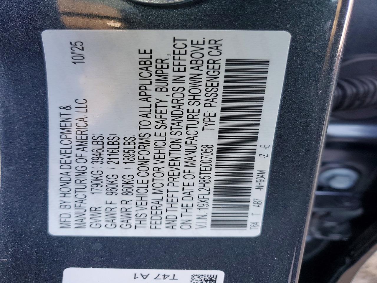 2026 HONDA CIVIC