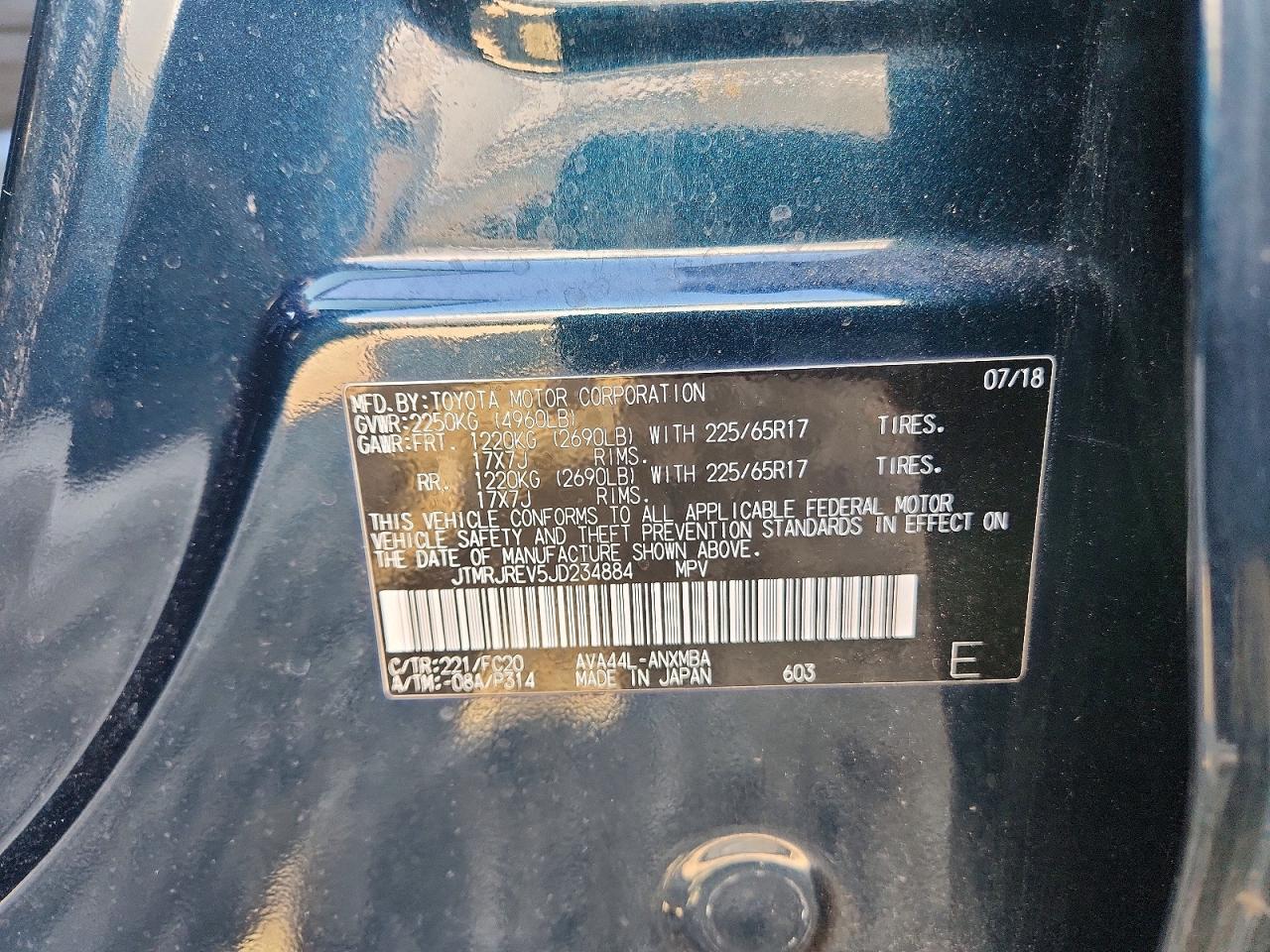 2018 TOYOTA RAV4