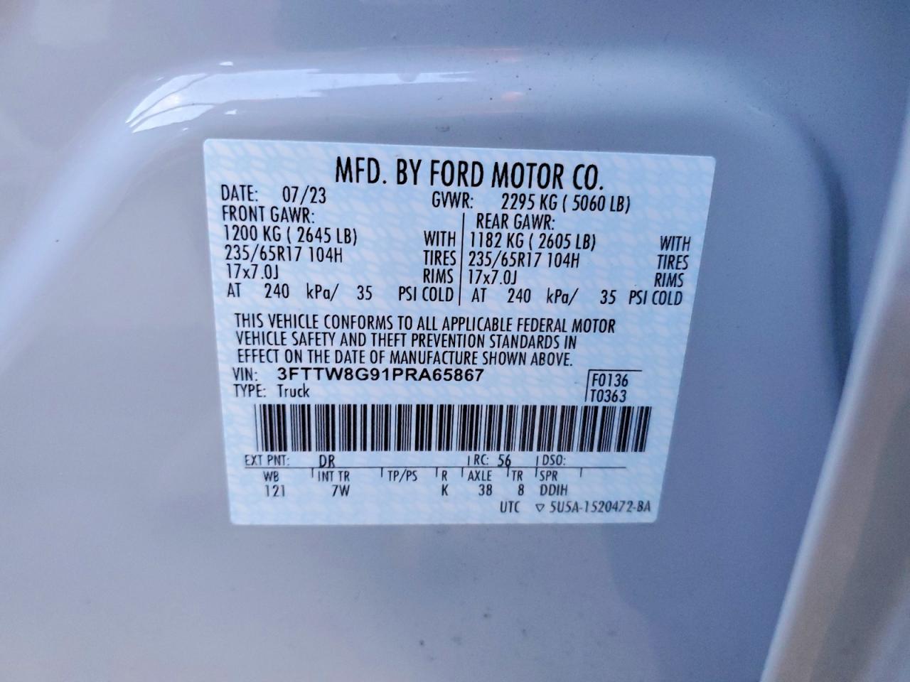 2023 FORD Maverick
