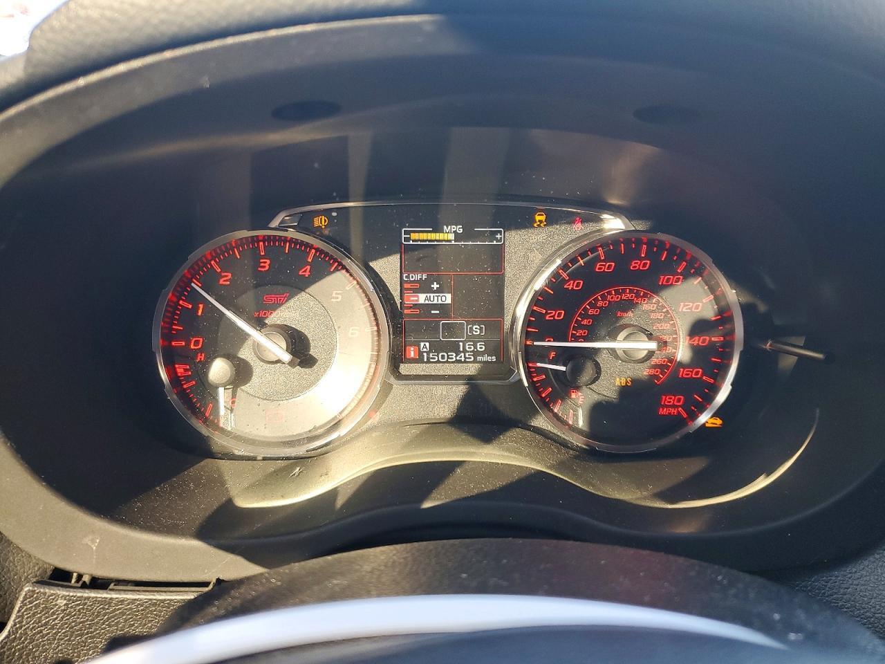 2015 SUBARU WRX