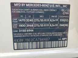 2012 MERCEDES-BENZ GL-Class