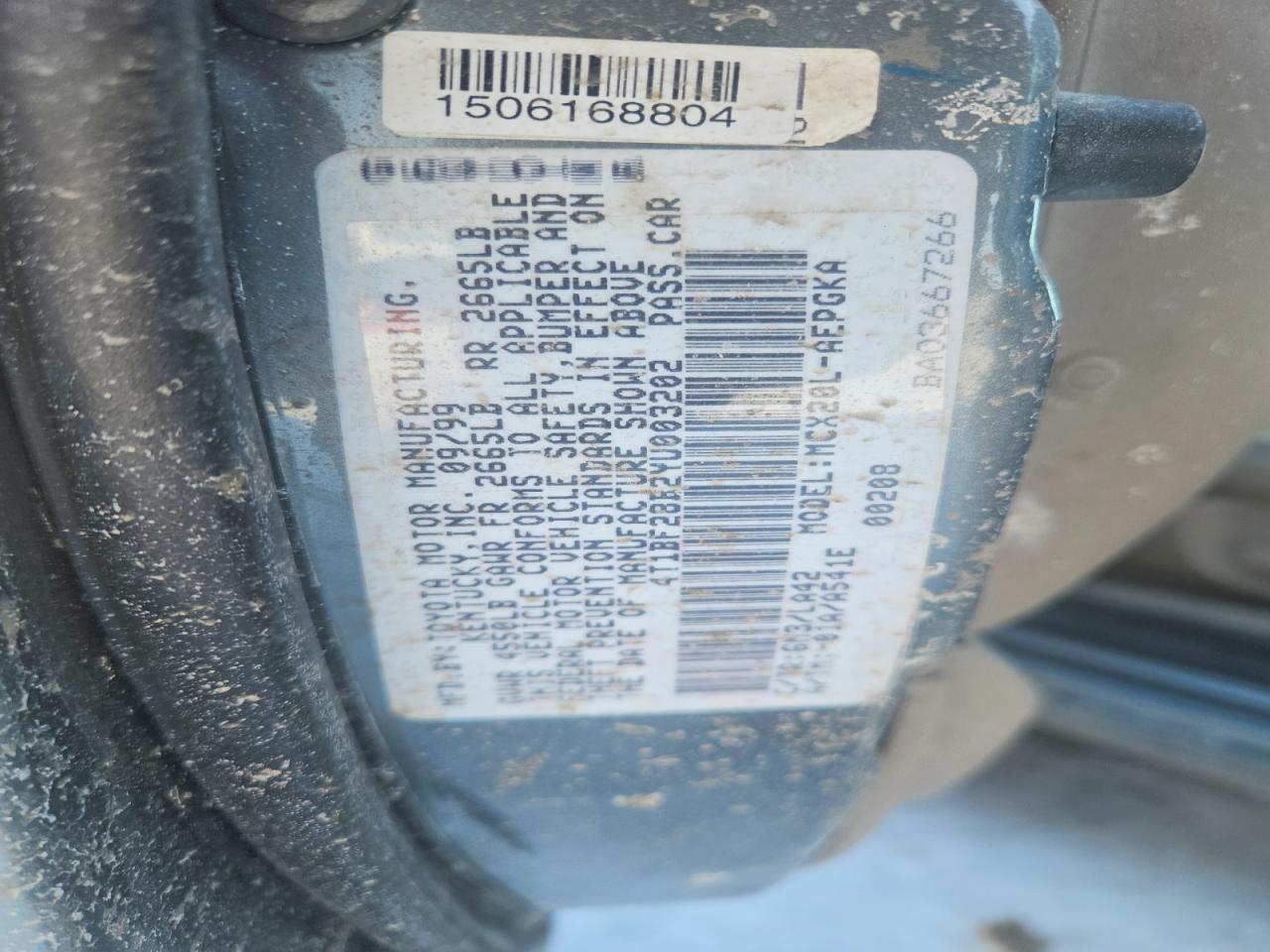 2000 TOYOTA Avalon