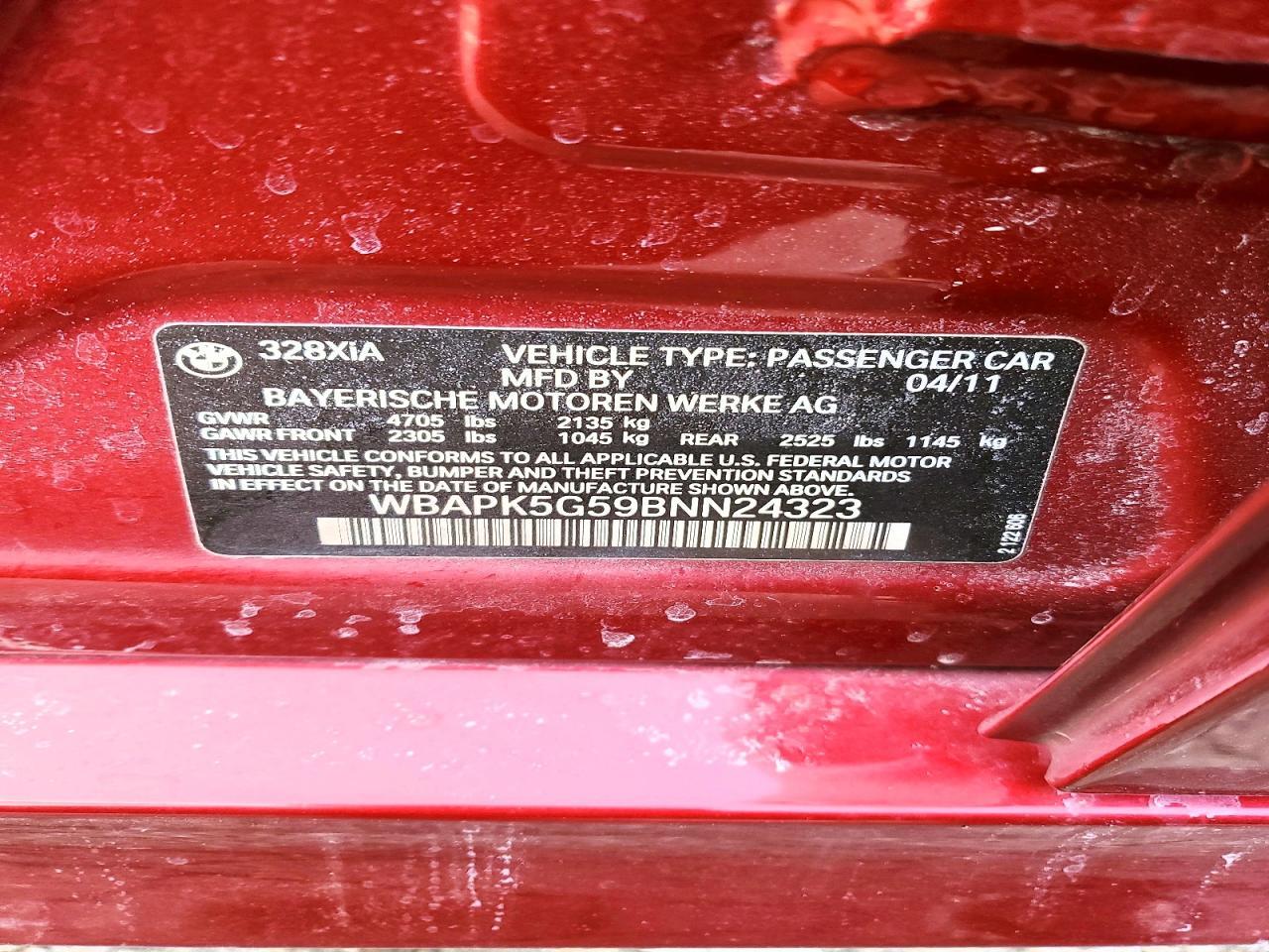 2011 BMW 3 SERIES
