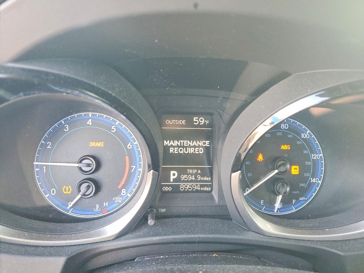 2016 TOYOTA COROLLA