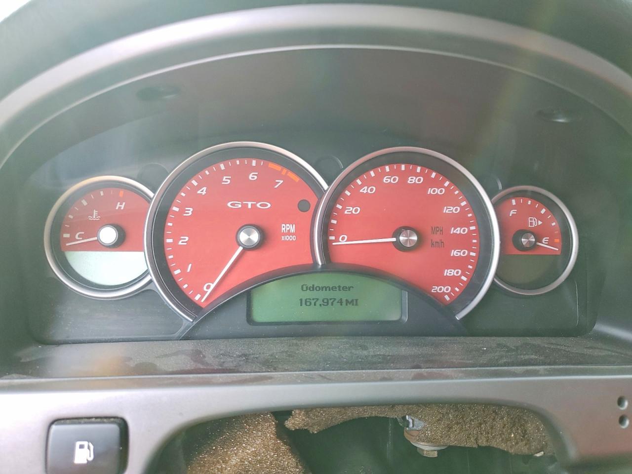 2005 PONTIAC Gto