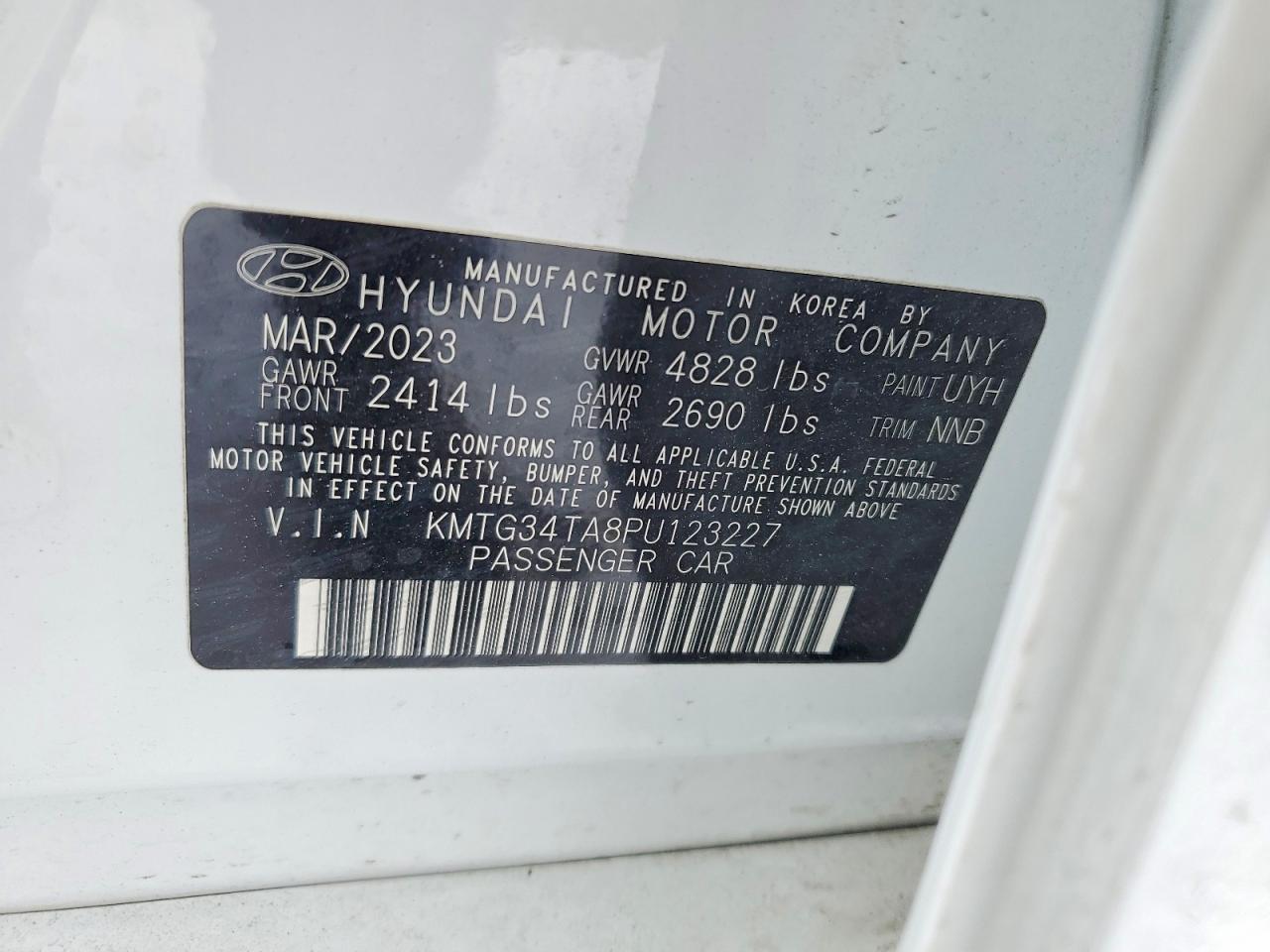 2023 GENESIS G70