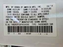 2015 HONDA ACCORD