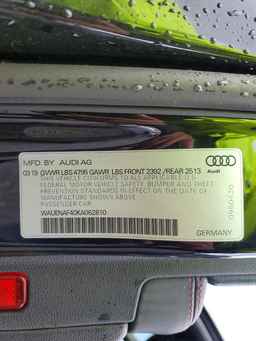 2019 AUDI A4