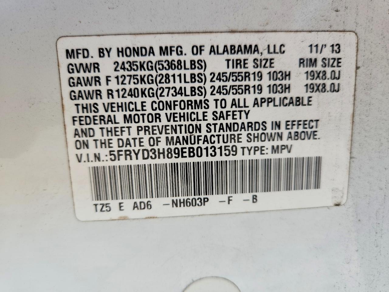 2014 ACURA MDX
