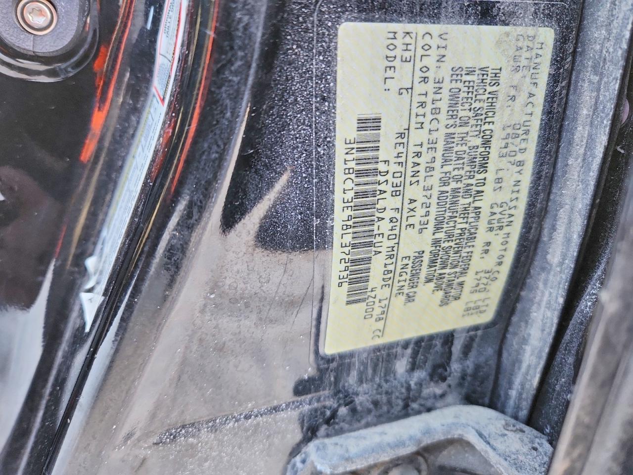 2008 NISSAN VERSA