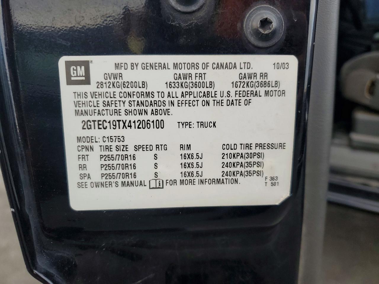 2004 GMC Sierra