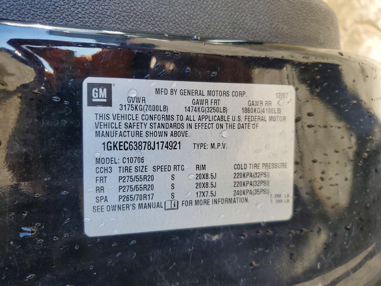 2008 GMC Yukon