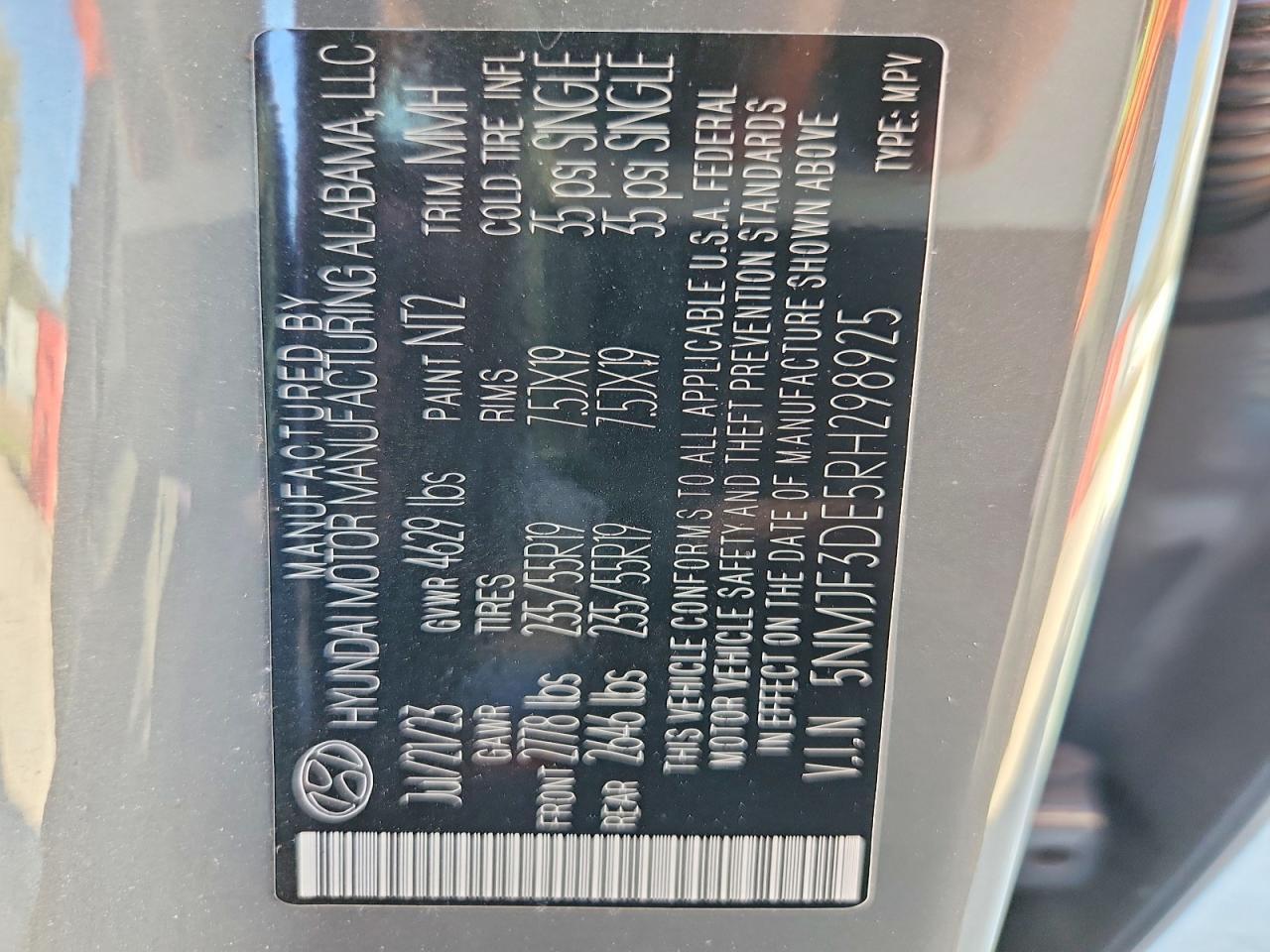 2024 HYUNDAI TUCSON