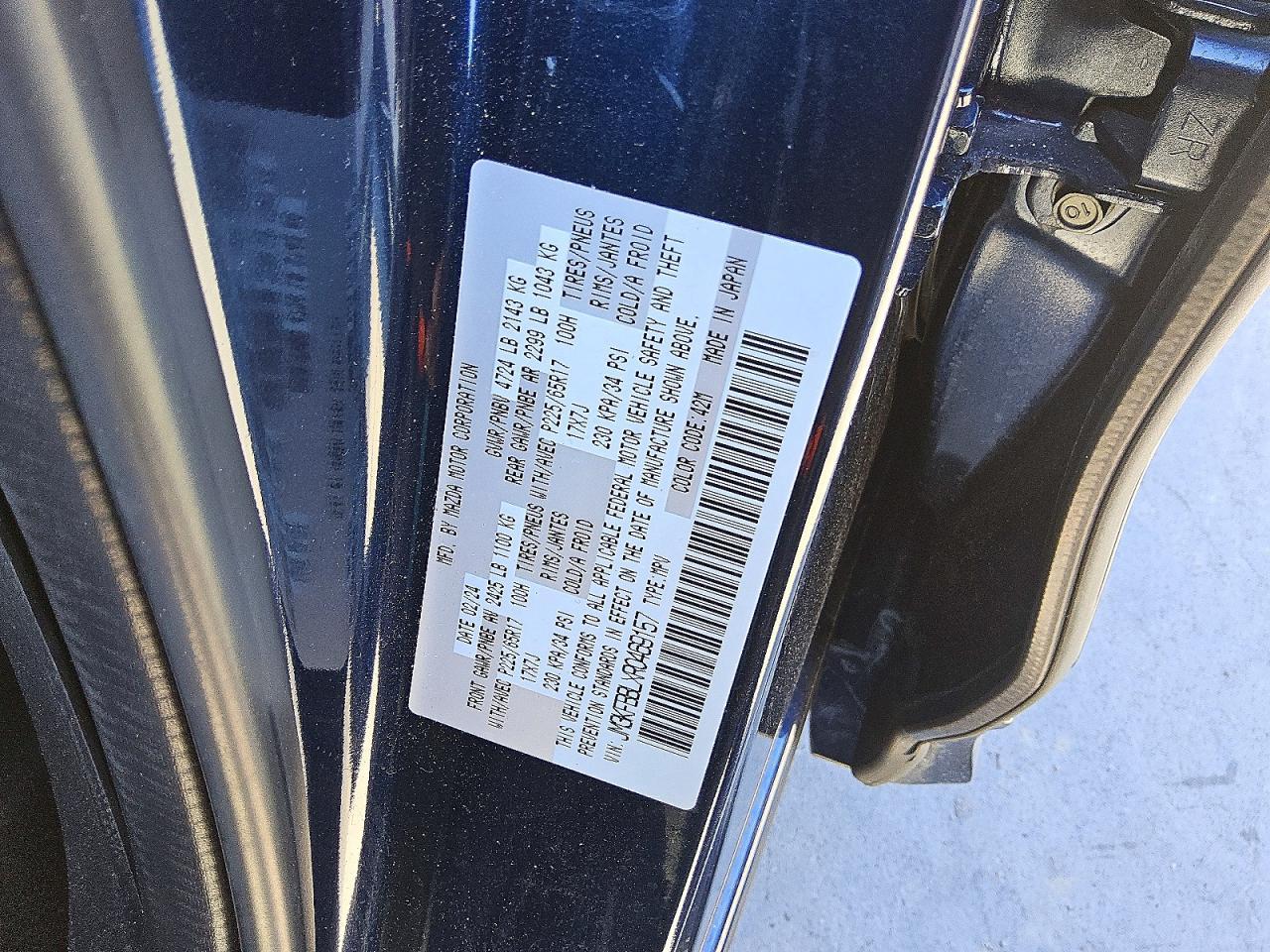 2024 MAZDA CX-5