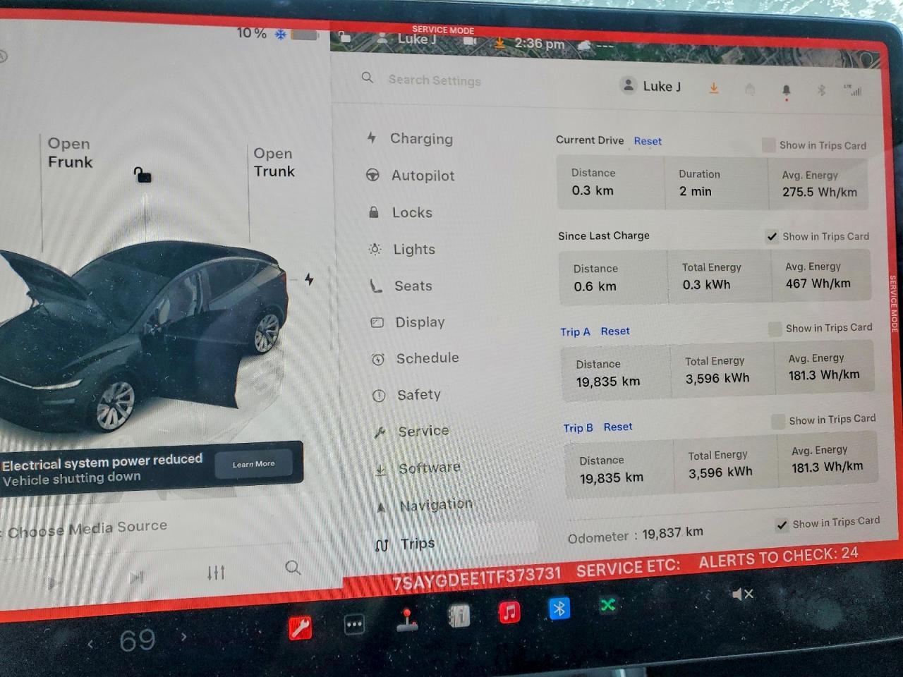 2026 TESLA MODEL Y