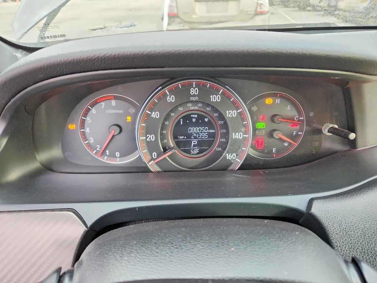 2017 HONDA ACCORD