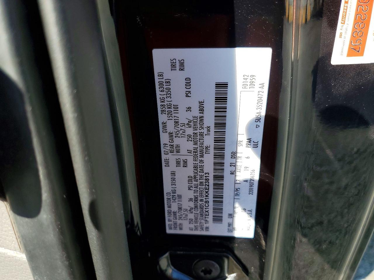 2019 FORD F-150