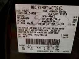 2005 MERCURY Mariner