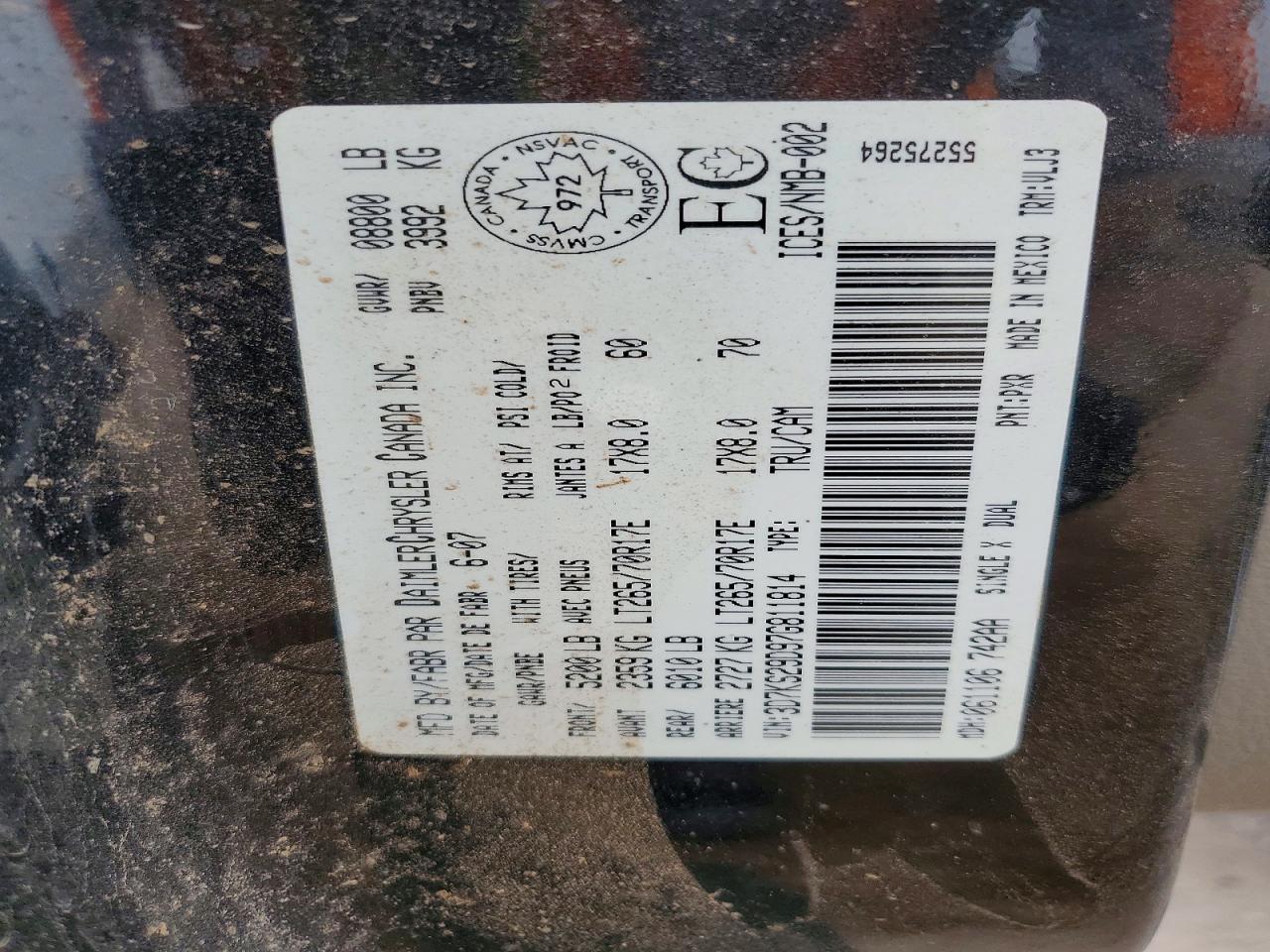 2007 DODGE Ram 2500