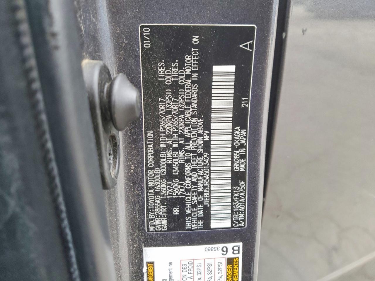 2010 TOYOTA 4Runner