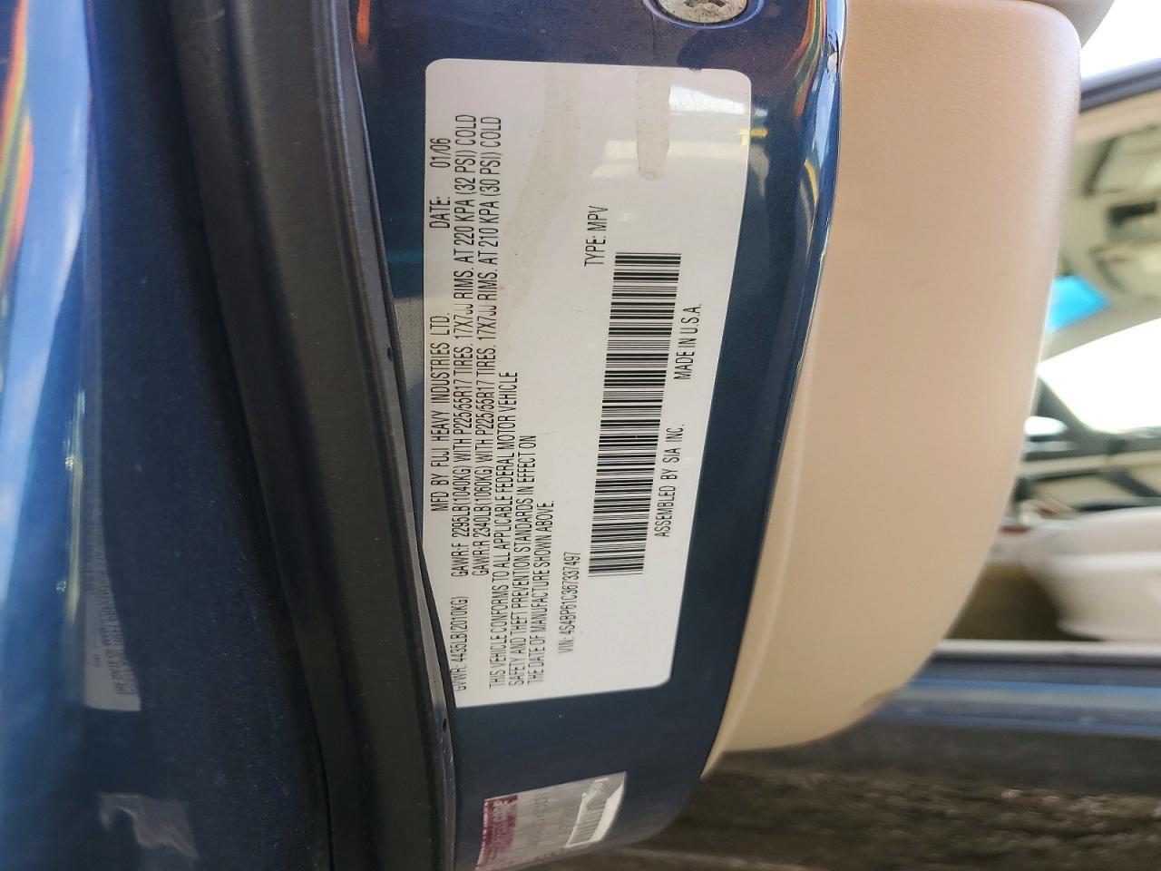 2006 SUBARU Legacy
