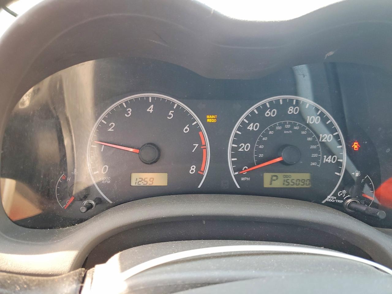 2009 TOYOTA COROLLA