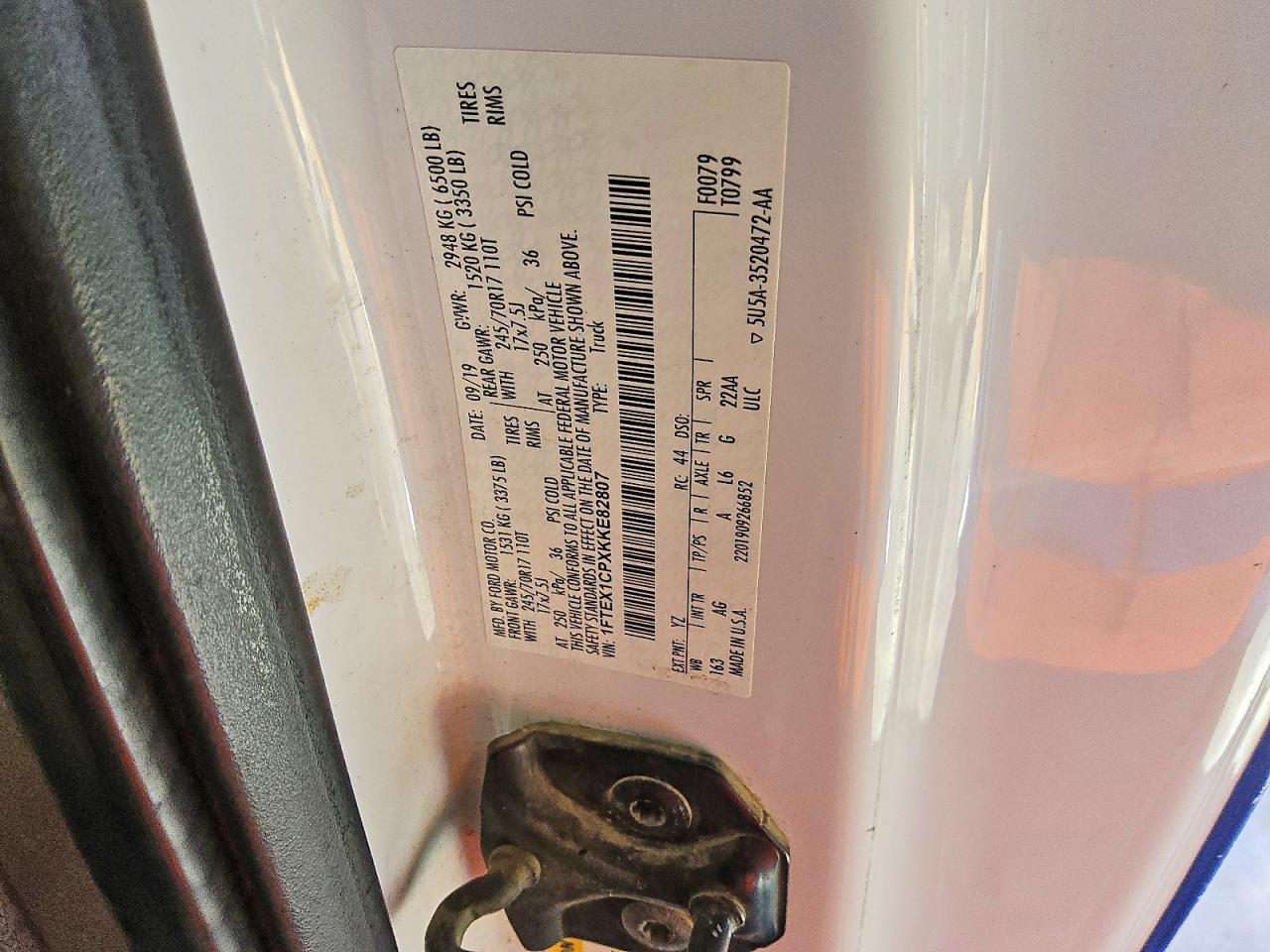 2019 FORD F-150