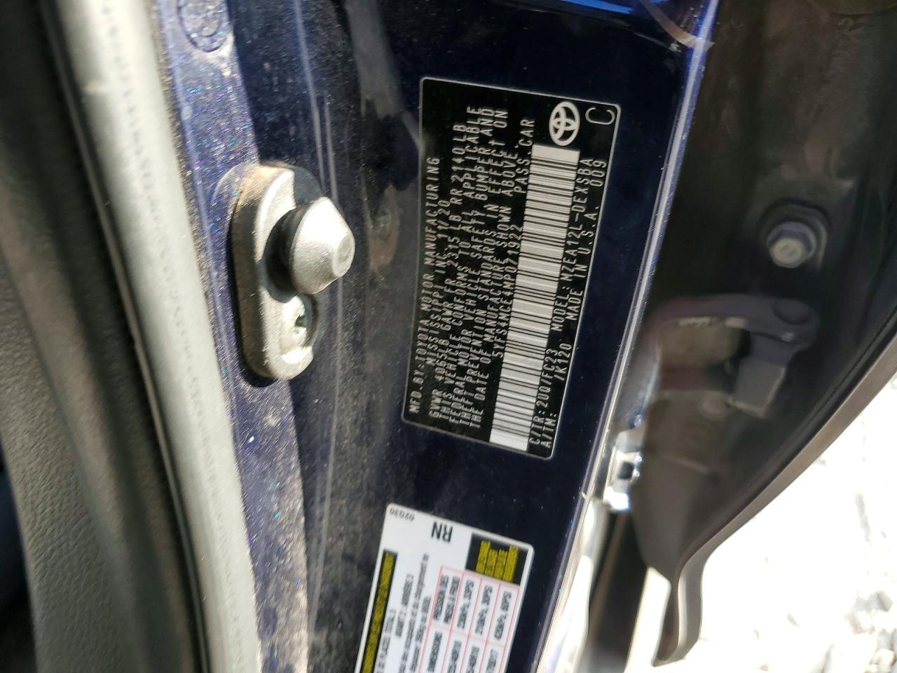 2021 TOYOTA COROLLA